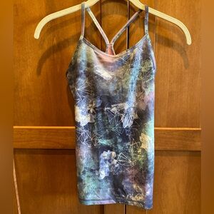 Ivivva by Lululemon Blue Cloud Sporty Tank Top